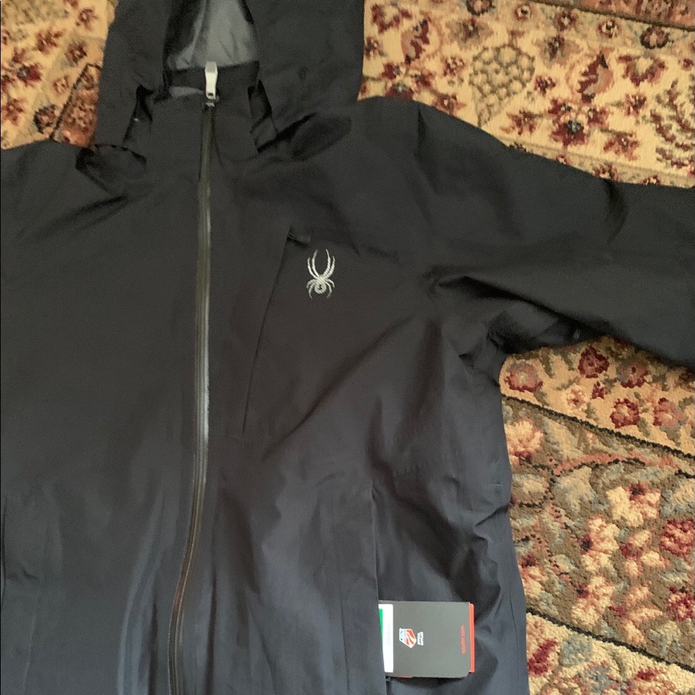 New Men’s Spyder Chambers Removable Hooded Jacket